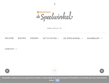 Tablet Screenshot of despeelwinkel.nl